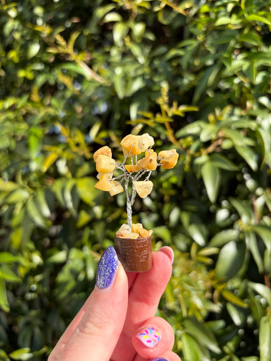 Yellow Aventurine Crystal Tree Mini
