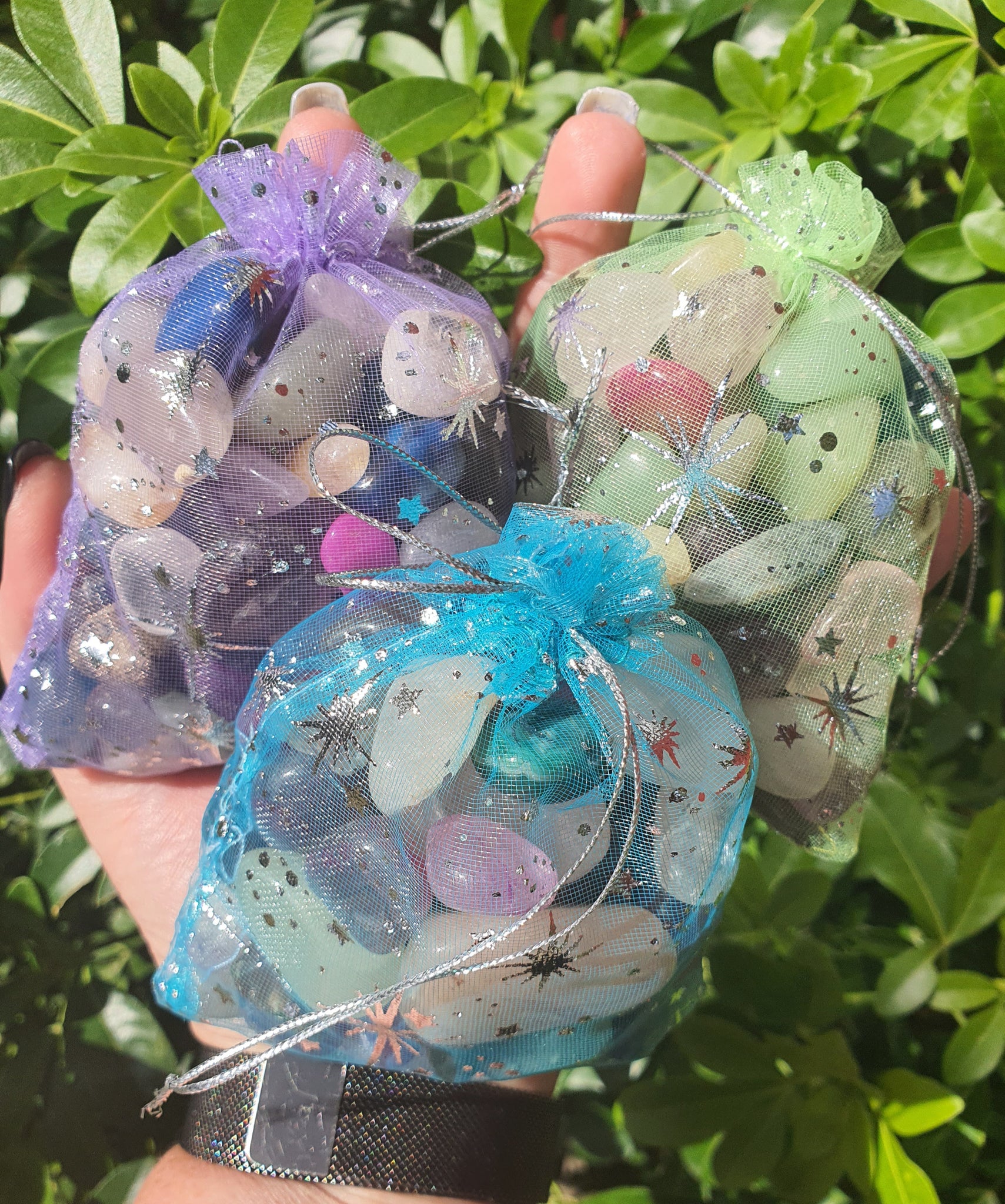 Mixed Crystal Chip Bags Large