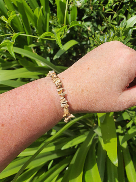 Picture Jasper Crystal Chip Bracelet 