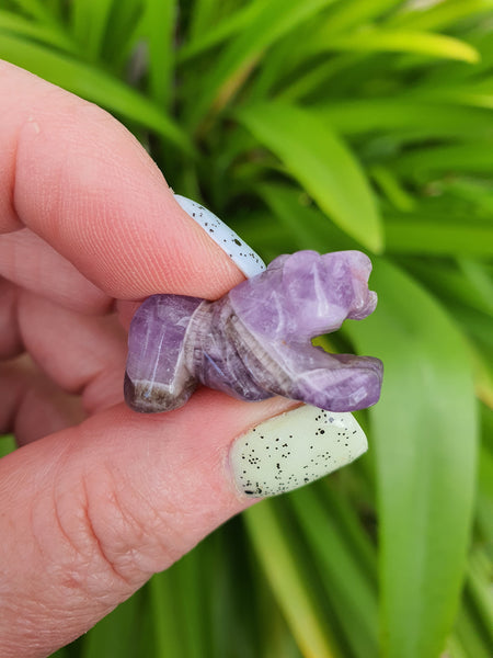 Chevron Amethyst Mini Tiger