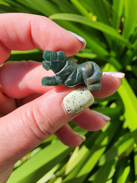Moss Agate Mini Tiger