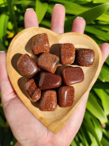 Goldstone Tumbled Stones 10 Pack $20 Valued at $30