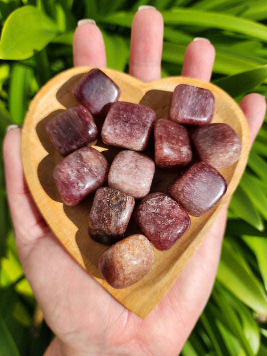 Strawberry Quartz Tumbled Stone