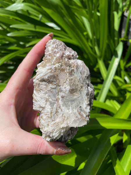 Lepidolite, Mica & Green Tourmaline Rough Piece