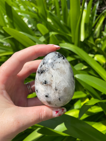 Rainbow Moonstone Egg