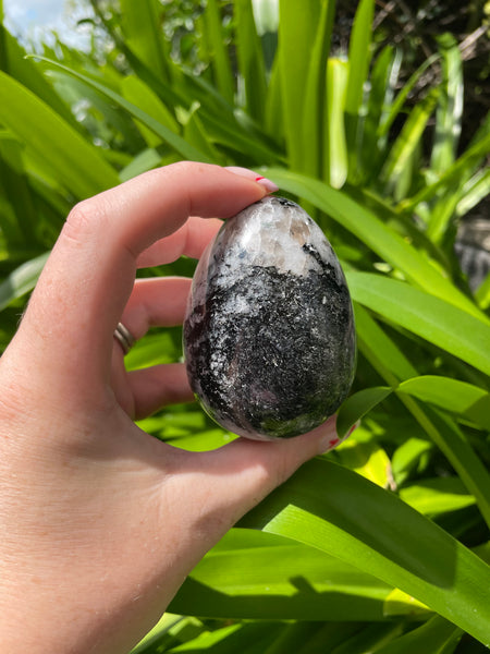 Rainbow Moonstone Egg