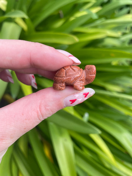 Goldstone Mini Land Turtle