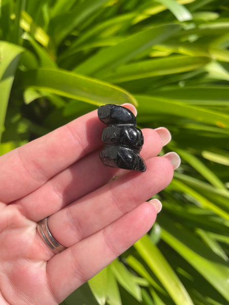 Black Obsidian Mini Snake