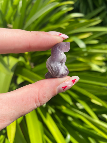 Chevron Amethyst Mini Snake