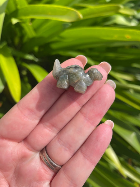 Labradorite Mini Dinosaur no 2