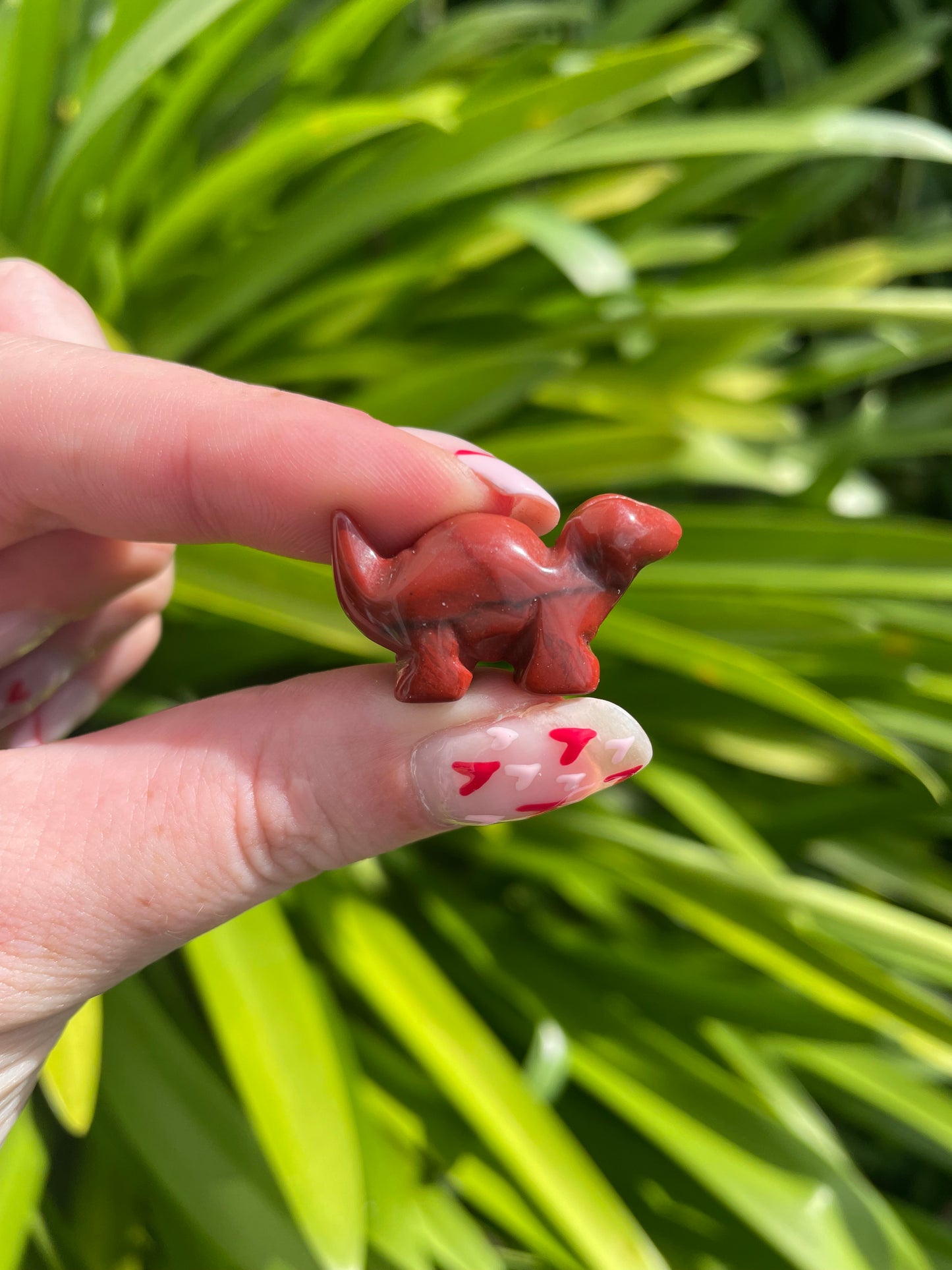 Red Jasper Mini Dinosaur no 2