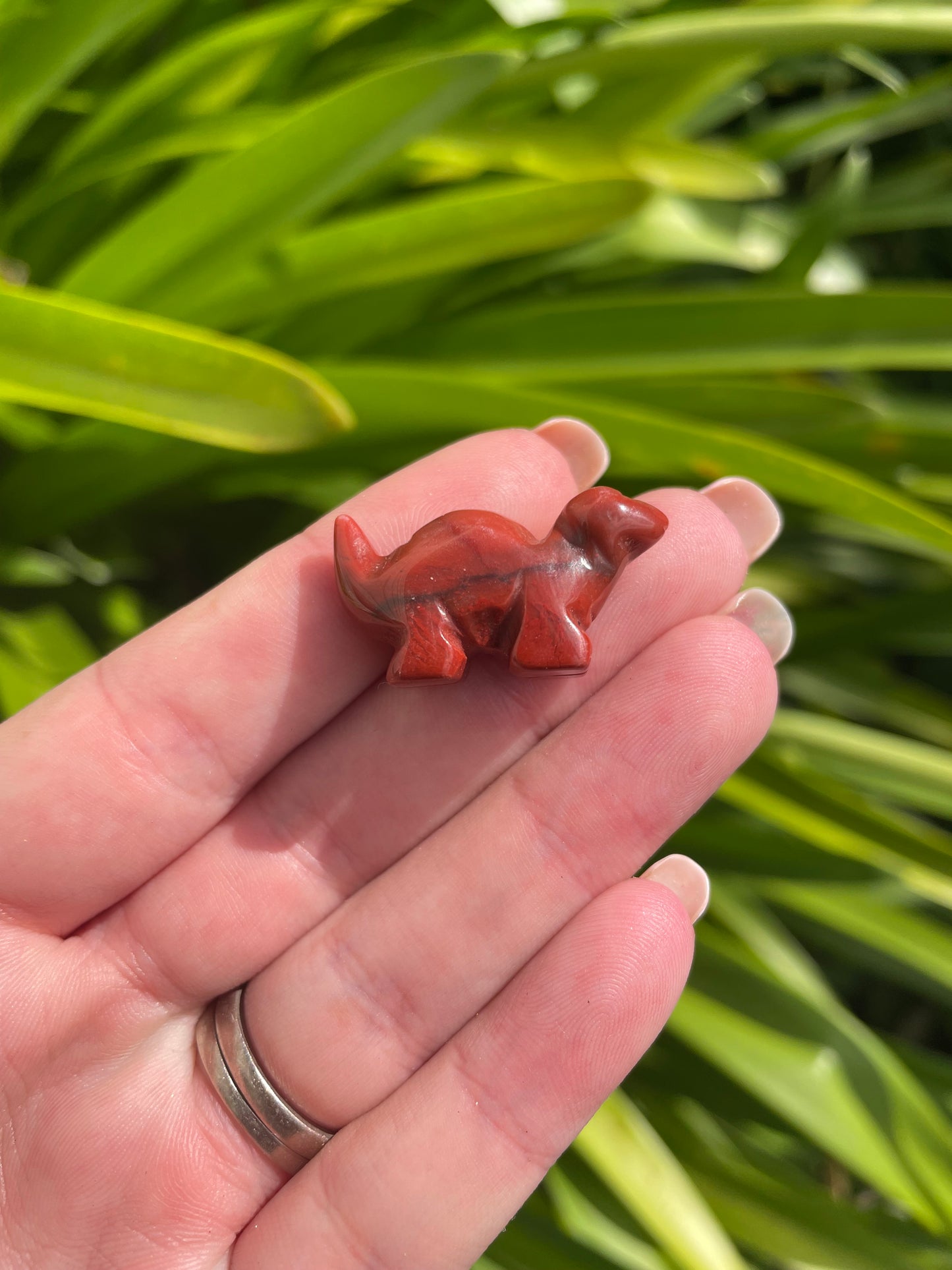 Red Jasper Mini Dinosaur no 2