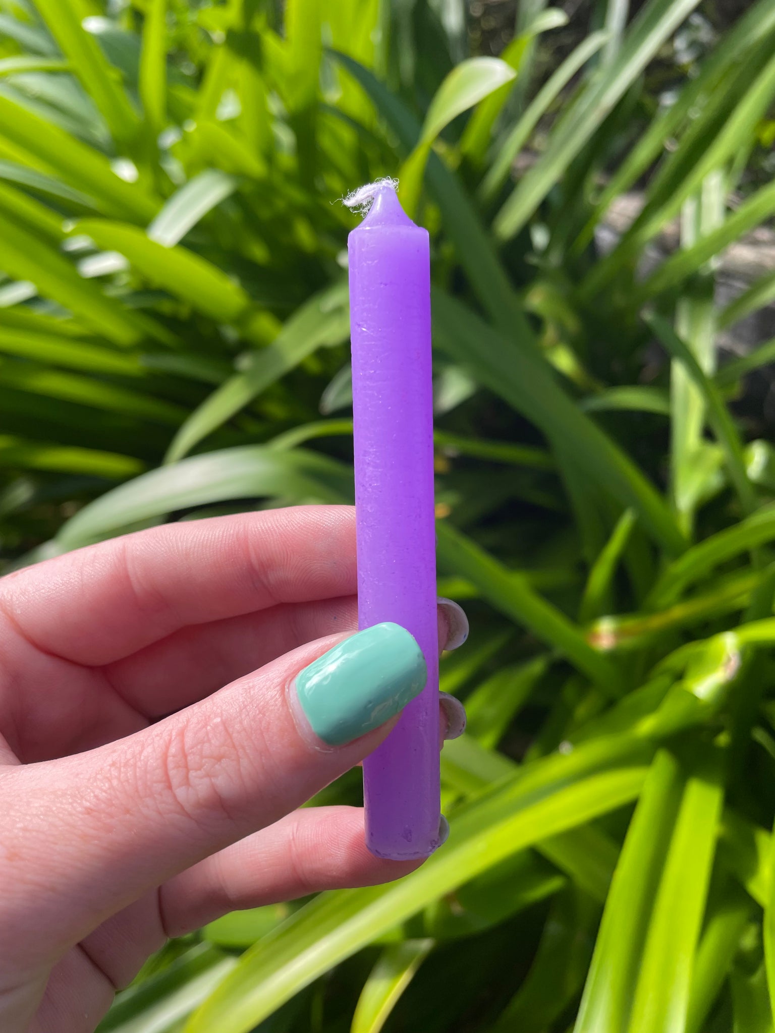 Purple PROSPERITY Wish Candle x1