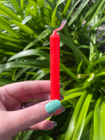 Red LOVE Wish Candle x1