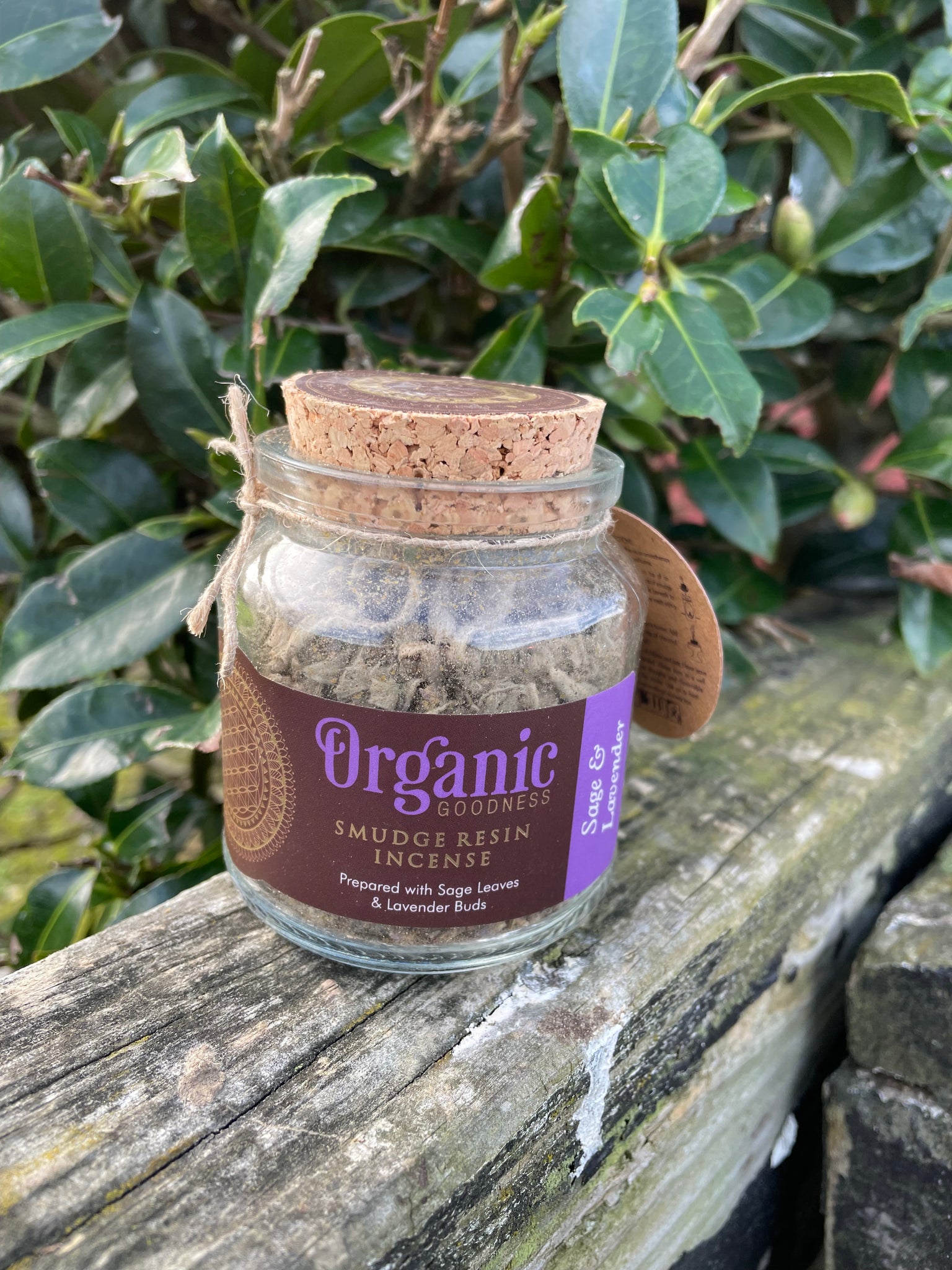 Organic Sage & Lavender Smudge Resin
