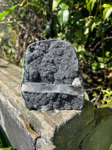 Black Amethyst Flat Base D