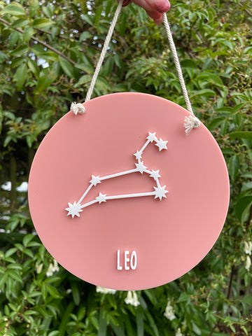 Star Sign Constellation Hanger | Leo