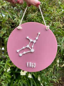 Star Sign Constellation Hanger | Virgo