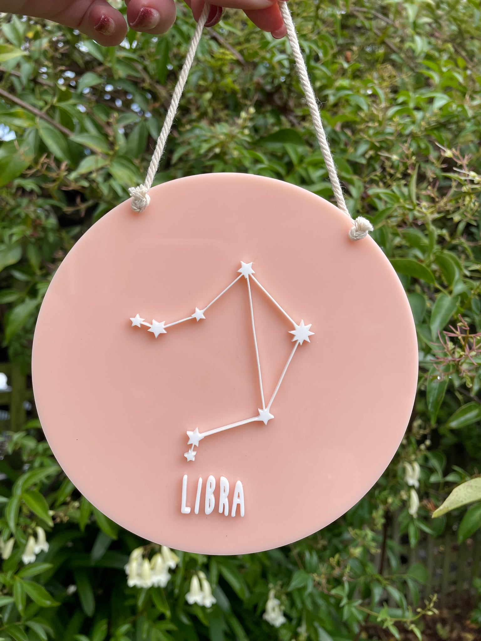 Star Sign Constellation Hanger | Libra