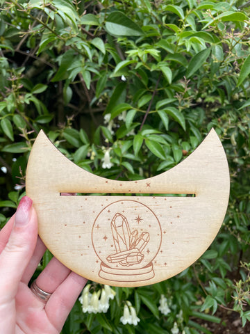 Wooden Card Holder | Crystal Ball