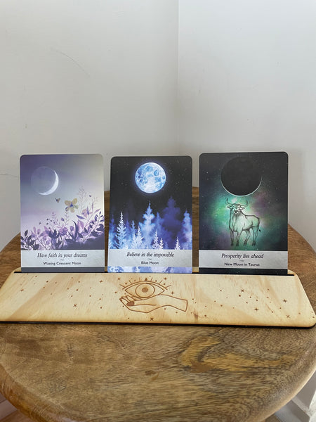 Wooden x3 Card Holder | Third Eye