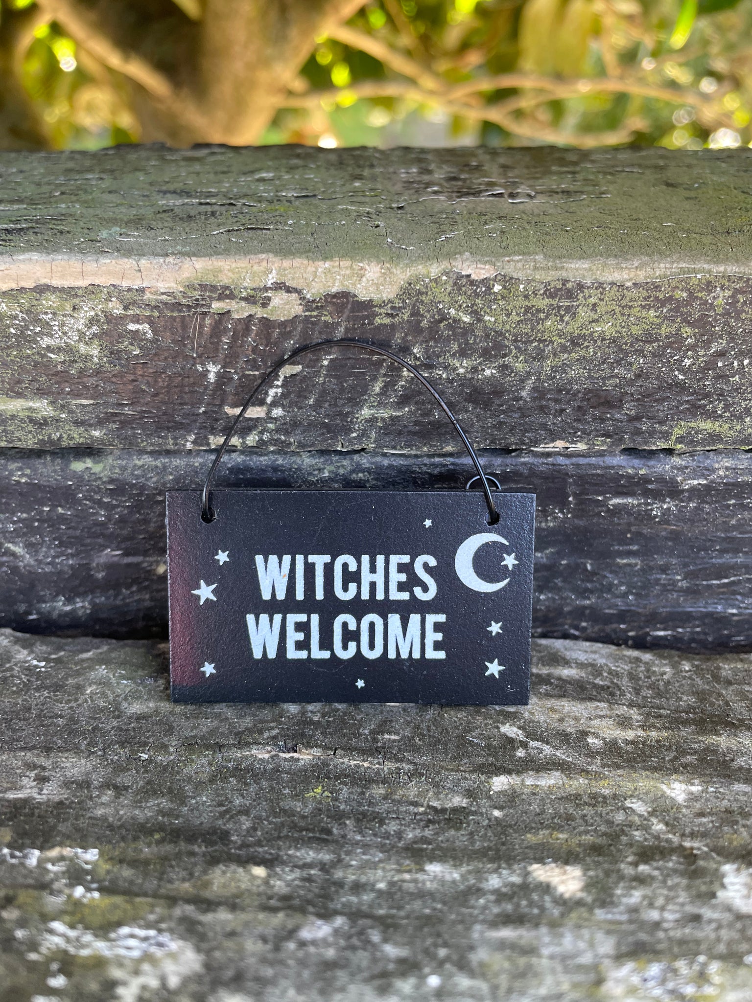 Witches Welcome Mini Sign