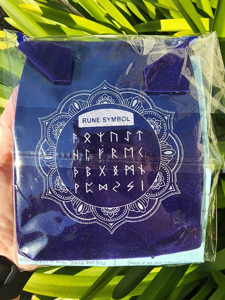Chevron Amethyst Runes Set